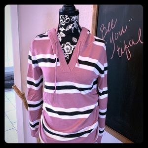 Maternity striped top